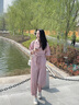 衣典零一（LEDIALYI）連體褲子女夏季2025年新款氣質(zhì)套裝高級感夏天時(shí)尚薄款顯瘦工裝褲 粉色 S （建議96-110斤） 曬單實(shí)拍圖