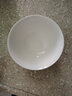 惠麗源 自由組合景德鎮(zhèn)陶瓷碗泡面碗湯碗碗家用吃飯盤子碗筷碗碟餐具 4.5英寸高腳碗（單件） 曬單實(shí)拍圖