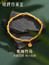 明牌珠寶生日禮物足金古法黃金竹節梅花手鏈青梅竹馬手串AFK0244工費1200 足金 約13.77克 曬單實(shí)拍圖