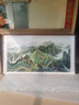 悠弦國畫山水畫辦公室掛畫沙發(fā)背景墻客廳裝飾畫水墨字畫靠山圖風(fēng)景畫 長城雄風(fēng) 畫框205*115厘米 曬單實拍圖