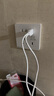西門(mén)子（SIEMENS）開(kāi)關(guān)插座面板 USB+Type-C插座 PD快充臥室客廳插座 皓彩系列 白色五孔20W快充Type-C和USB 曬單實(shí)拍圖