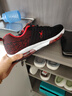 喬丹格蘭39-50大碼男鞋夏秋季透氣網(wǎng)面運動(dòng)鞋45 46休閑鞋男47鞋48特大號50 黑紅39-50 50 曬單實(shí)拍圖