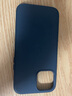 諾邦士適用蘋果12手機殼iPhone12Pro Max皮革卡包MagSafe磁吸真皮套  【靛海藍】磁吸皮革款 iPhone 12 Pro Max 曬單實拍圖