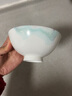 宅美品暈染墨色 釉下彩藝術(shù)餐具 景德鎮陶瓷單品家用飯碗套裝面碗湯碗 4.5英寸飯碗 曬單實(shí)拍圖