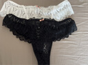 歐美性感少女火辣內褲女蕾絲花邊低腰丁字褲健身舒適三角無(wú)痕T褲 自選三條留言備注(3條裝) M碼(80-105) 曬單實(shí)拍圖