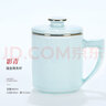 天澤茶水分離杯景德鎮(zhèn)陶瓷泡茶杯子 過(guò)濾杯青瓷辦公室?guī)w陶瓷杯大容量 商務(wù)杯-影青描金 曬單實(shí)拍圖
