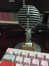 SHURE 舒爾 MV5 數(shù)字電容話筒 可返聽K歌唱歌錄音播客手機(jī)麥克風(fēng)  MV5 淺灰色錄音K歌蘋果手機(jī) 曬單實(shí)拍圖