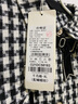 Olrain歐芮兒千鳥(niǎo)格子襯衫女裝秋冬寬松顯瘦時(shí)尚英倫風(fēng)設(shè)計(jì)感上衣 千鳥(niǎo)格 XL 曬單實(shí)拍圖