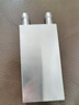 卓慕薇40*40mm 純鋁水冷頭制冷片發(fā)電片CPU水冷散熱器冷熱交換器液冷板 40*200mm 曬單實拍圖