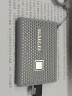 JIXINI 移动硬盘硅胶保护套三星移动固态T7硬盘硅胶套防划套 T7 touch银灰色 实拍图