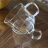 尚明高硼硅耐热玻璃小茶杯功夫茶杯白酒杯冲泡器带把品茗茶杯咖啡杯 满2件0.9满2件0.8 实拍图