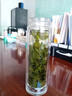 富光（Fuguang） 富光大容量玻璃杯男女水杯子雙層耐熱防爆茶水分離泡茶杯辦公杯 禮盒包裝-雙層防漏-320ML紅色 曬單實拍圖