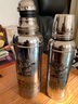 膳魔師（THERMOS）膳魔師復古杯航海系列周年收藏紀念款便攜不銹鋼保溫杯禮盒款TCBA TCBA-401-MIR-AG 曬單實(shí)拍圖