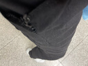 愛(ài)洛斯汀堡休閑褲男春秋季新款褲子男士彈力韓版時(shí)尚修身休閑褲小腳褲男長(cháng)褲 130黑色常規+130黑色常規 28(2尺1建議95-105斤) 曬單實(shí)拍圖