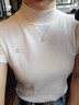 COISE 黃金項鏈999足金四葉草吊墜鎖骨鏈金鏈子輕奢結(jié)婚禮物送老婆 四葉草吊墜+黃金項鏈一套 織心鏈 配送證書 曬單實拍圖