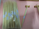 福萬(wàn)竹筷子日式尖頭筷一次性筷子壽司筷子料理公筷高檔筷兩頭尖無(wú)漆無(wú)蠟外賣(mài)日本快餐可定制logo 兩頭尖24cm本色+通用全白封條100雙 曬單實(shí)拍圖