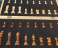 華圣國(guó)際象棋套裝磁性實(shí)木棋子實(shí)木象棋盤(pán)折疊式桌面游戲棋類W1102A 曬單實(shí)拍圖