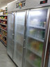 樂(lè )創(chuàng  )(lecon) 展示柜冷藏 飲料柜 立式商用冰箱保鮮飲料冷柜水果保鮮柜立式冰柜市便利店 三門(mén)星光銀上機（鋁合金門(mén)） 風(fēng)冷【快速制冷-無(wú)霜】 曬單實(shí)拍圖