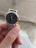 聚利時(shí)（Julius）品牌時(shí)尚簡(jiǎn)約不銹鋼氣質(zhì)女士手表經(jīng)典百搭圓盤(pán)薄款防水學(xué)生石英表 JA-732B銀黑 曬單實(shí)拍圖