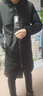 賓迪肯（BINDIKEN）大毛領(lǐng)情侶羽絨服男中長款冬季加厚男士外套保暖衣服潮牌防寒服 黑色（單件價格） L 曬單實拍圖