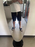 AEMAPE牛仔短褲男士潮牌高端刺繡黑色五分褲普洗貼標(biāo)休閑短褲子2024 黑色 28 95-110斤 曬單實拍圖
