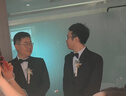 租西服套裝結(jié)婚伴郎服新郎西裝男士大學(xué)生面試畢業(yè)照演出服大合唱 外套+褲子+襯衫+皮鞋+領(lǐng)帶 2XL  175 曬單實(shí)拍圖