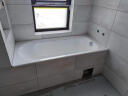 科勒（KOHLER） 浴缸索尚嵌入式铸铁浴缸小户型家用成人浴缸 1.5米浴缸+16159挂墙花洒 实拍图