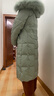 蔻伊婭原創(chuàng  )設計羽絨服女中長(cháng)款2025年秋冬季新款過(guò)膝保暖加厚時(shí)尚外套女 黑色+真狐貍毛領(lǐng) 2XL (175) 曬單實(shí)拍圖
