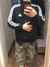 阿迪達斯（adidas）男裝夾克 2025秋季新款運動(dòng)服時(shí)尚風(fēng)衣快干透氣休閑梭織連帽外套 經(jīng)典黑/簡(jiǎn)約時(shí)尚/薄款熱推 2XL 【185-190cm/190-200斤】 曬單實(shí)拍圖