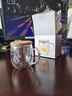 尚明samaDOYO耐熱玻璃茶水分離泡茶杯花茶杯居家辦公帶蓋帶把綠茶杯子 S027A 380ML（竹蓋） 曬單實(shí)拍圖