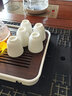 漢隸 德化白瓷羊脂玉茶杯茶具單杯陶瓷功夫茶杯中國白品茗杯素?zé)莶璞璞K碗家用辦公小杯子高檔 聞香杯-60ml 一個(gè)裝 曬單實(shí)拍圖