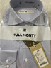 FULL MONTY輕商務雙股牛津紡溫莎領襯衫男士輕商務長袖襯衣 淺灰色1029 39 曬單實拍圖