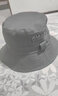 LUCALY中國風(fēng)禮帽男士漁夫帽春秋老年休閑曬太陽(yáng)帽中年男老人男式夏遮陽(yáng)爸爸帽子 深灰色 均碼(57-59cm) 曬單實(shí)拍圖