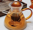 棲舍 煮茶壺套裝北歐ins家用耐高溫小花茶壺創(chuàng)意玻璃泡茶杯咖啡壺水壺 丹麥北歐復古玻璃壺 曬單實拍圖