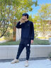 JEEP運動休閑衛(wèi)衣男2025男士春季高端衛(wèi)衣寬松簡約翻領(lǐng)韓版衛(wèi)衣男款 曬單實拍圖