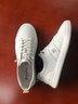 蜘蛛王男鞋運動(dòng)休閑小白鞋春季新款時(shí)尚英倫男士板鞋真皮低幫鞋子男493B 白灰 38 (240mm) 曬單實(shí)拍圖