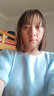 景怡依大童長裙連衣裙少女15初中學(xué)生女孩裙子中小學(xué)生小清新甜美女夏 淺藍(lán)色 XXXL 曬單實拍圖