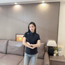 迪桑特 WOMEN’S TRAINING  女士 印花短袖POLO衫 短袖POLO衫 IB-墨黑色 S (160/80A) 曬單實(shí)拍圖