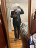 沙馳（SATCHI）【雷總同款】男士套裝西服上衣羊毛商務(wù)職場(chǎng)婚禮易打理西裝外套男 深藍 52 B/180/配套褲子請聯(lián)系客服 曬單實(shí)拍圖
