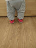卡特兔学步鞋男宝宝儿童软底机能鞋婴儿女童宝宝婴幼儿宝宝童鞋 红色(加绒冬款) 内长12cm 19码适合脚长11.3-11.7 实拍图