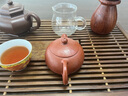 楓嵐情宜興紫砂壺純手工粗砂大紅袍西施壺功夫茶具單壺家用泡茶壺 西施壺 220ml 曬單實(shí)拍圖