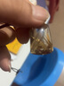 君政原礦鈦晶平安牌掛墜吊墜 晶體干凈金黃板鈦超閃金光燦燦佩戴一生 黃色 曬單實(shí)拍圖