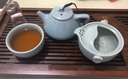 三勤堂汝窯石瓢壺開片可養(yǎng)景德鎮(zhèn)陶瓷小茶壺泡茶普洱白茶家用單壺 石瓢壺天青款 曬單實拍圖