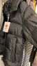 坦博爾羽絨服女寬松短款小個(gè)子秋冬可脫卸帽秋冬泡芙保暖外套TBF550388T 黑色 S (160) 曬單實(shí)拍圖