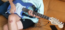 FENDER芬德Squier Sonic音速系列Stratocaster電吉他芬達(dá) 0373150517 紫羅蘭色 曬單實(shí)拍圖