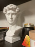 小號石膏像30cm頭像畫(huà)室美術(shù)素描教具常用雕塑裝飾品擺件 底座大衛 曬單實(shí)拍圖