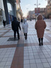 betu百圖女裝貉子毛真毛領(lǐng)羽絨服女過膝長款冬裝新品寬松加厚連帽外套1911T37 珊瑚色 M 曬單實拍圖