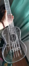 巴丽（BALI）尤克里里23英寸透明乌克丽丽ukulele初学者四弦小吉他 【透明】23英寸 实拍图