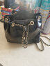 樂(lè )卡利韓國小眾春夏款迷你小香風(fēng)鏈條雙肩包女ins博主學(xué)生油蠟皮單肩包 曬單實(shí)拍圖
