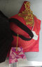 古今【商場(chǎng)同款】文胸罩內(nèi)衣女小胸紅色本命年刺繡花邊深V性感聚攏 大紅金 75A 曬單實(shí)拍圖